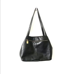 Silver Blue USA Black and Brown Reversible Tote